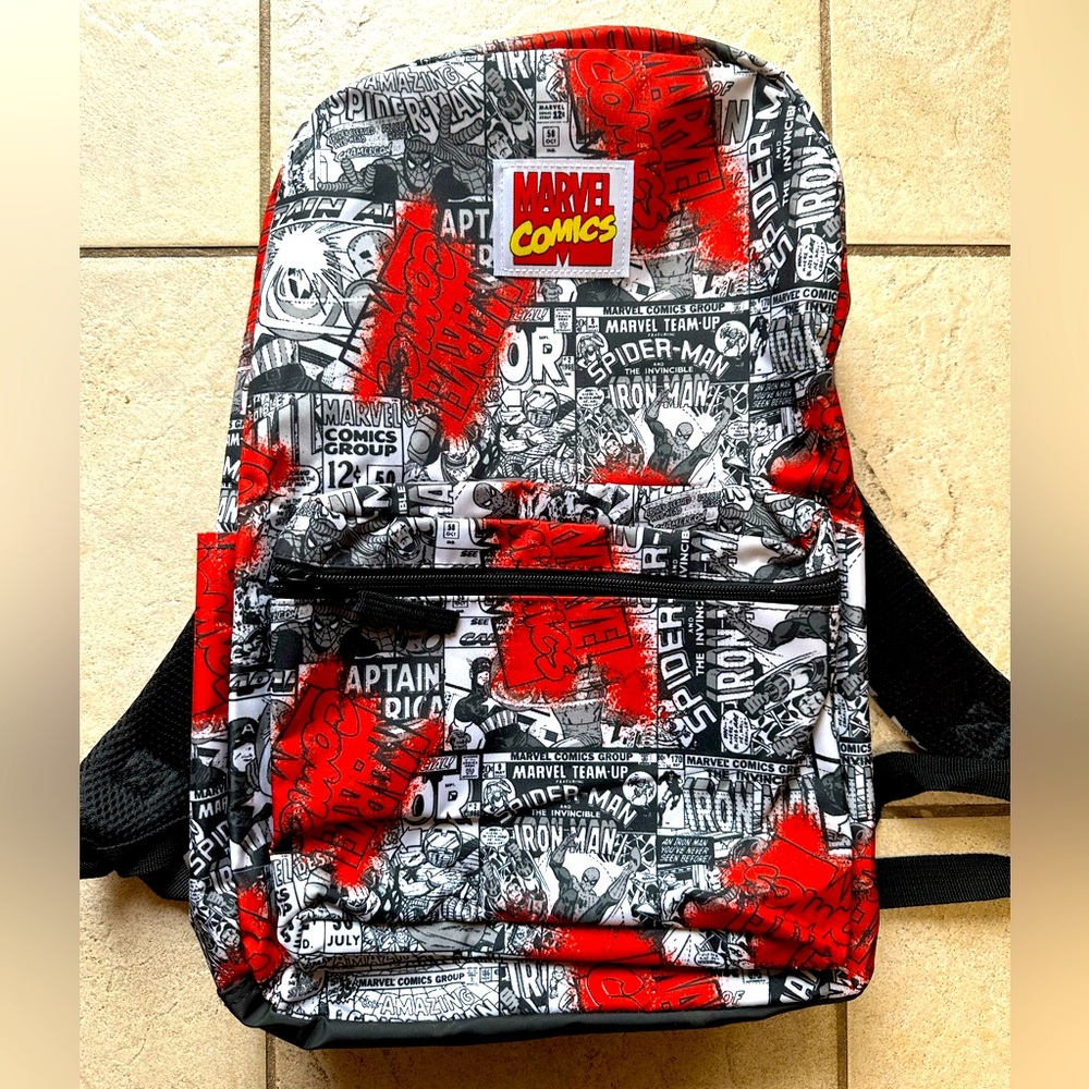 Marvel Comics Spiderman Reflective Backpack